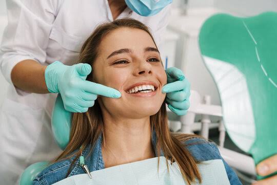 Real dental and smile care photo
